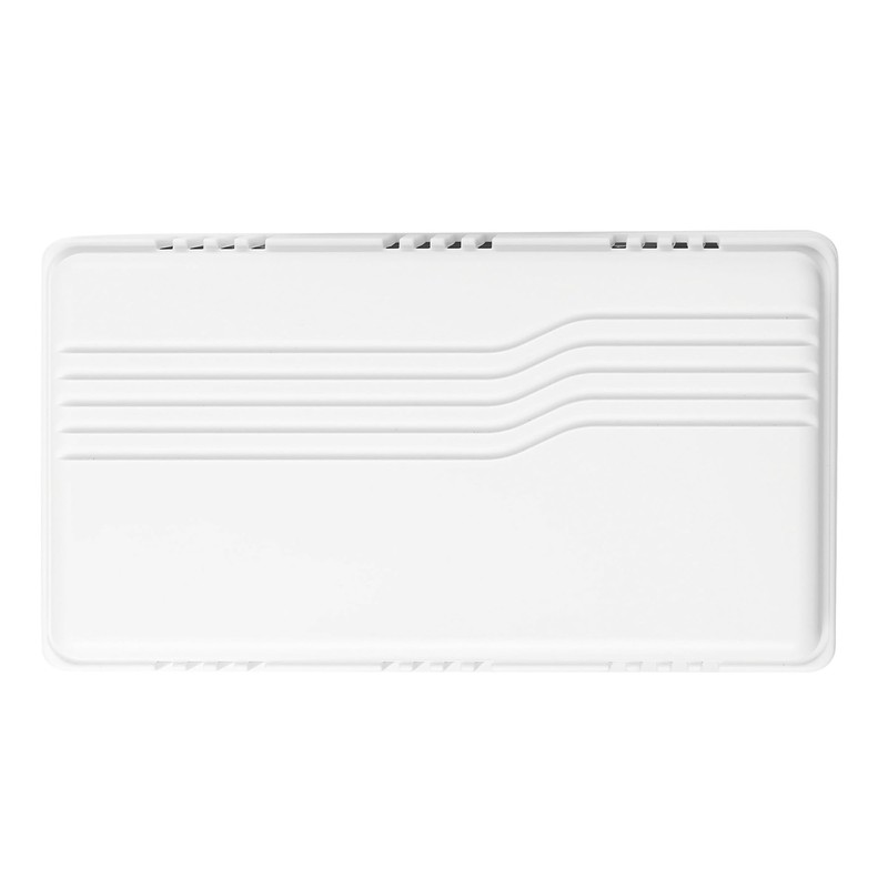 Heath Zenith Wired Mechanical Doorbell Chime, White, Plastic, Wired, 2