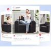 Hobestluk Couch Sofa 2-Seater Foam Sofa Loveseat for Small Spaces
