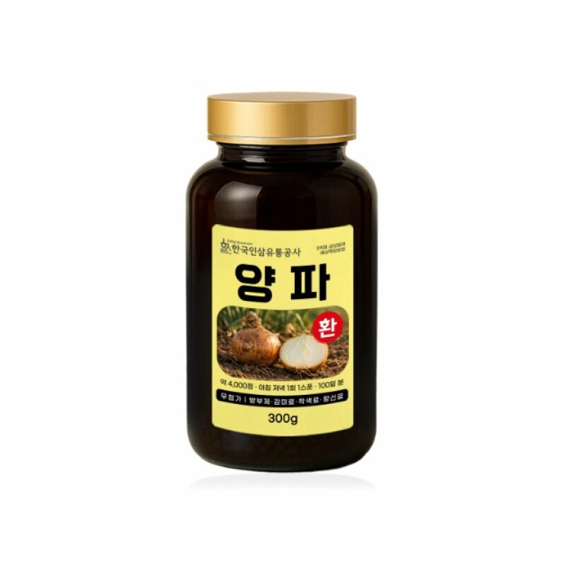 Korea Ginseng Distribution Corporation Domestic onion pills, onion tablets 300g