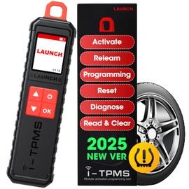 2025 New LAUNCH X-431 i-TPMS TSGUN Handheld TPMS Service Tool, Relearn, Reset and Program TPMS sensors Work with X-431 Scanner or i-TPMS APP, Supports All 315/433MHz Sensors, Upgrade of TSGUN