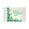 CafePress Happy St Patrick'S Day Magnets Rectangle Magnet, 3"x2" Refrigerator