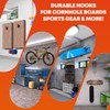 2 Pcs Cornhole Board Hanger Wall Mount, Heavy Duty Cornhole