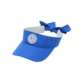 Callaway C25191208 Women's Sun Visor (Back Ribbon Specification, Size Adjustable), Hat, Golf, 1110_blue, Free size