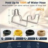 Joyfair Water Hose Holder, Metal Hose Holders for Outside Garden,
