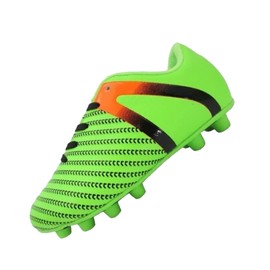 Vizari Impact FG - Zapatillas de fútbol Unisex (Talla 4,5), Color Verde y Naranja