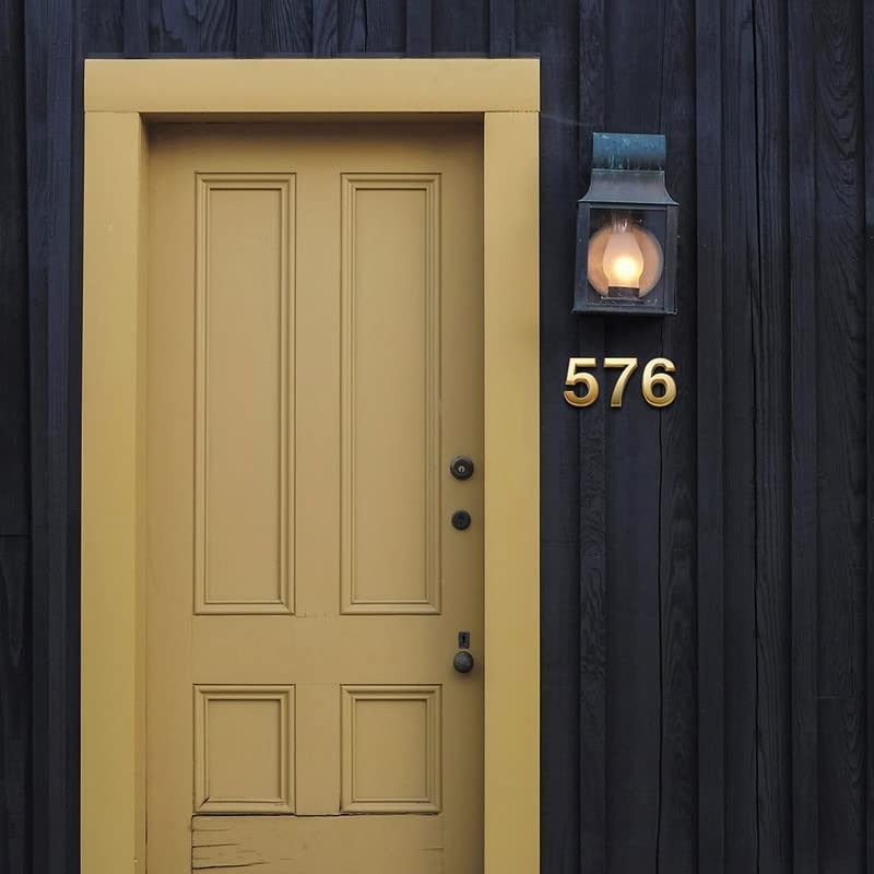 HopeWan Mailbox Numbers Gold, 2 Inch Address Sign Number Stickers