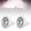 2Pcs MR11 Light Bulb High Brightness 3W 110V Faster Heat