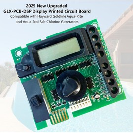 OIMDK 2025 New Upgraded GLX-PCB-DSP Display Printed Circuit Board Replacement Compatible with Hayward Goldline Aqua-Rite and Aqua-Trol Salt Chlorine Generators