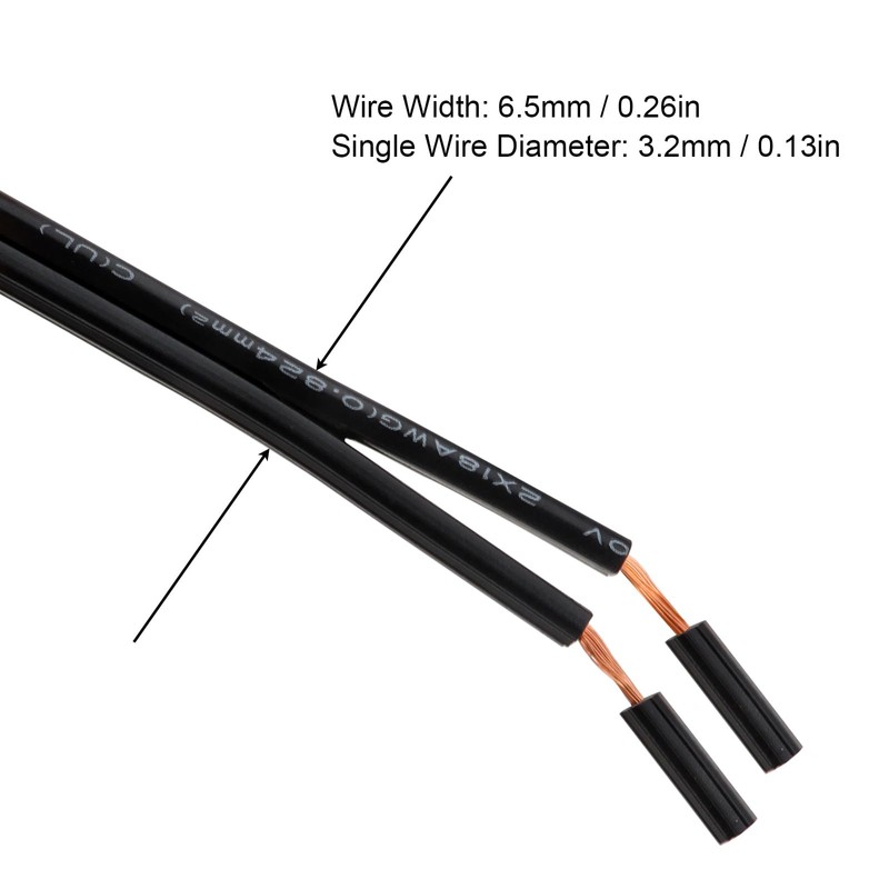 RTNLIT 6FT Lamp Cord with On/Off Button Switch and Polarized