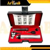 17pc Examination Otoscope Set with LED Bulbs, Disposable Specula, &