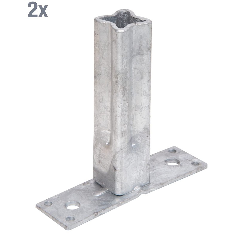 Alberts 701925 Handrail Support for Universal Posts | Hot-Dip Galvanised