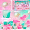 120 Pack Galaxy Slime Kit, Mini Bulk Slimes Stress Relief