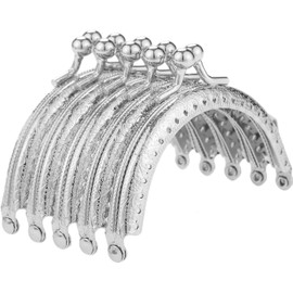 Mtsooning 20PCS Metal Purse Frame,Antique Kiss Lock,3.3"/8.5cm Retro Arch Coin Bag Clasp Replacement for DIY Bag Sewing Quilting Craft Making