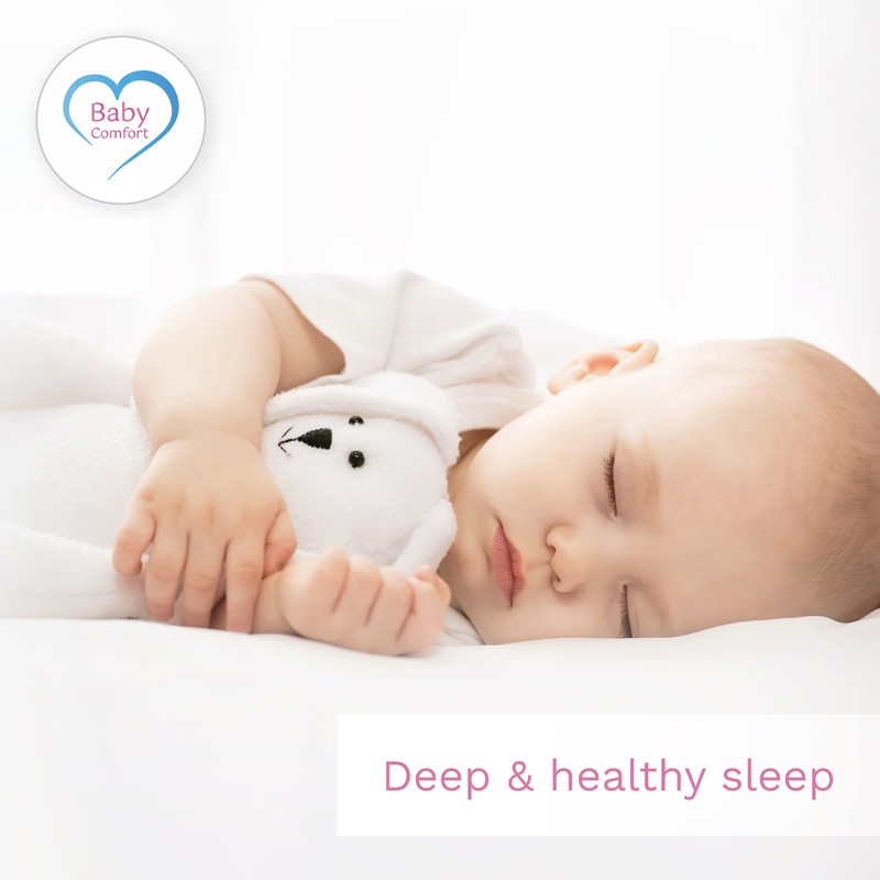 Baby Duvet Quilt 120x90 cm + Flat Pillow All Seasonal