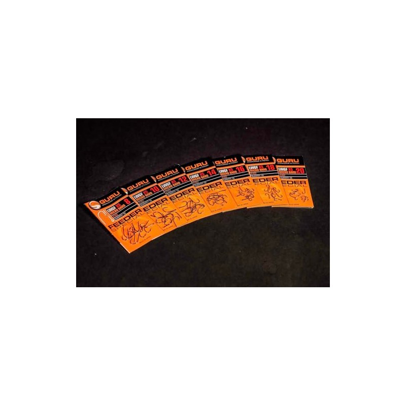 Tackle Guru Feeder Special Extra Strong XS Eyed Hooks (18)