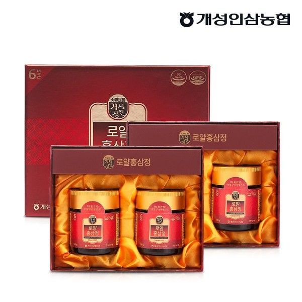 [Gaeseong Ginseng Nonghyup] 6-year-old royal red ginseng extract 100g x 2 bottles, 3 sets, single option / [개성인삼농협] 6년근 로얄홍삼정 100g x 2병 3세트, 단일옵션