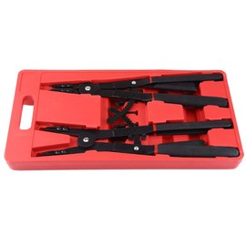 Snap Pliers, Universal Circlip Snap Pliers Tool Set, Retaining With Replacement Tips 16"