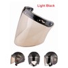 VCOROS Universal 3-Snap Flip Up Visor Shield Lens for Retro
