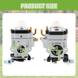 partszen CM46BT CMXGAAH46BT Carburetor Carb Fit for Craftsman 46cc Backpack Blower CMXGAAH46BT CM46BT