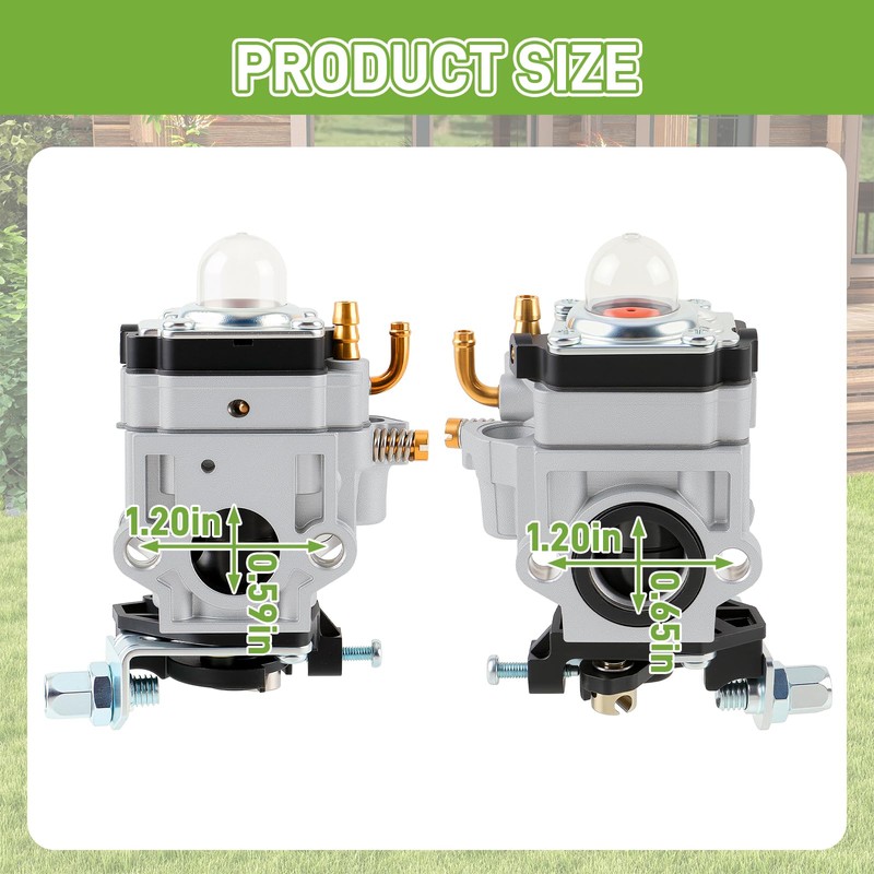 partszen CM46BT CMXGAAH46BT Carburetor Carb Fit for Craftsman 46cc Backpack