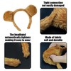 Pack of 2 Brown Bear Headbands, Performance Props, Animal Costume