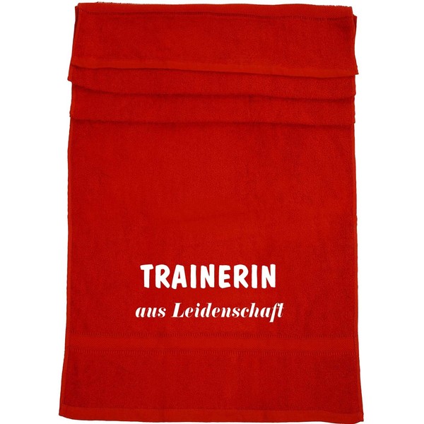 Trainerin Passion. Sports Towel, multicolour, 70x140 cm