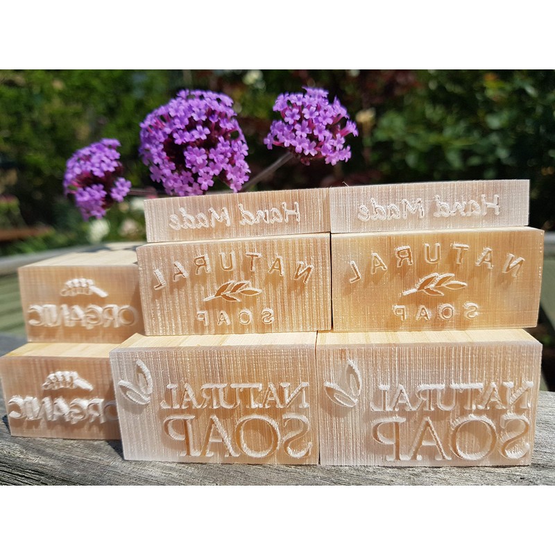 Soap Stamp for Handmade Natural Organic Soap Bar, Cookie Stamp,