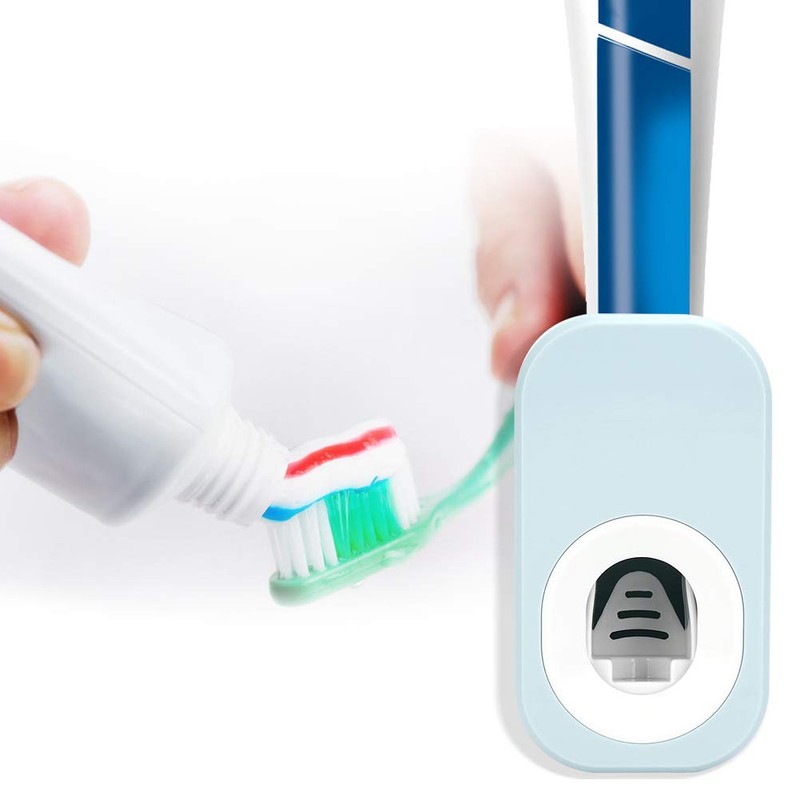 Hands-Free Toothpaste Dispenser Wall Mounted Automatic Toothpaste Squeezer Waterproof for