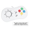 Mini Wired Gamepad Game Console Controller for SNK NEOGEO (White)
