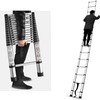 HOSTIC 14.5 FT Telescoping Ladder 330 lbs Capacity Heavy Duty
