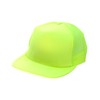 NYFASHION101 en Blanco Snapback de Malla Ajustable (algodón 6-Panel Trucker