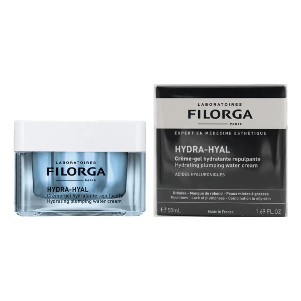 Filorga Hydra-Hyal Crema Facial 50 ml con 5 Ácidos Hialurónicos