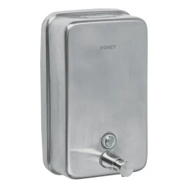 Dosificador De Acero Inox. Para Jabón Líquido Foset 47931