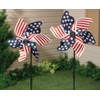 Fox Valley Traders Patriotic Lawn Pinwheel Set of 2