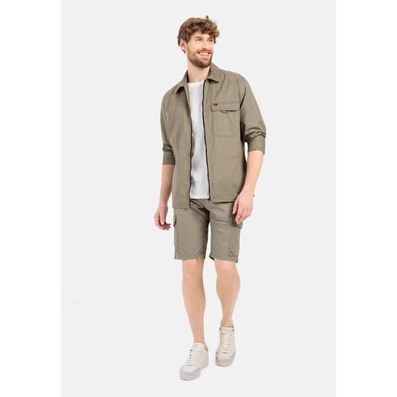 camel active Men's Cargo Shorts Regular Fit, khaki, 46