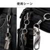 FEGVE Titanium Key Holder, Connector, 360 Degree Rotation, Detachable Quick