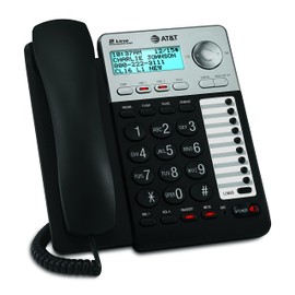 AT&T AT&T ML17929 2-Line Corded Telephone, Black