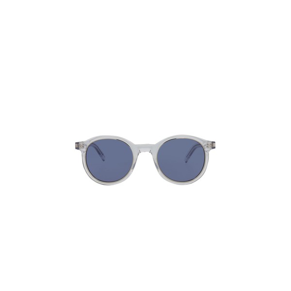 Saint Laurent Round-Frame Acetate Sunglasses