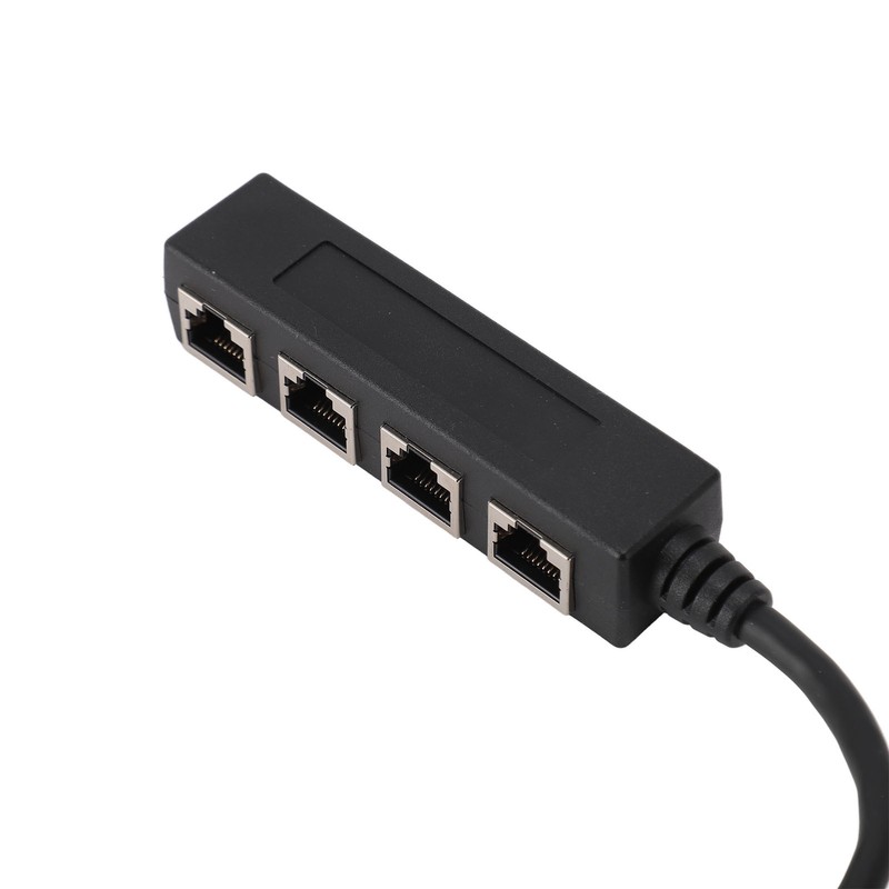 Ethernet Splitter Professional 1 to 4 Ports High Speed 100Mbps
