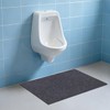 Urinal Mats (2 Pack)，Deodorizing Urinal Floor mats—Anti-Slip and Waterproof Backing，Absorbent/Waterproof