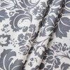 Tootop Boho Tablecloth Euro Floral Cotton Linen Gray Printed Tablecloth