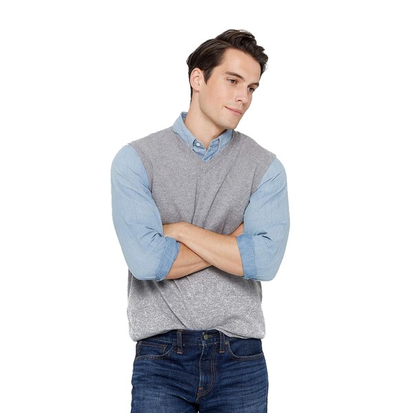 State Cashmere Sleeveless Sweater Vest - V-Neck Pullover for Men