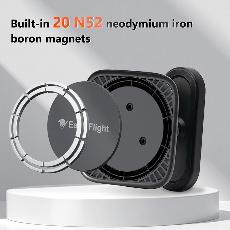 EagleFlight Golf Cart Magnetic Phone Holder