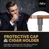 Palió Veneto Quadruple Jet Flame Butane Torch Lighter, Blue |