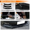 Car Front Spoiler Compatible with Ford Mustang 2015 2016 2017,ABS