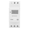 THC15A Timer Switch, 220-240VAC 16A Digital LCD Power Weekly Programmable