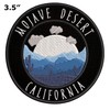 Mojave Desert, California Night Scene Embroidered Premium Patch DIY Iron-on