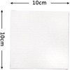 10Pack Mini Canvas Panel, 10x10cm Stretched Canvas Boards, Square Small