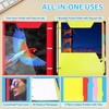 WOT I All-in-one Telescoping Binder Notebook, Refillable 3 Ring Binder
