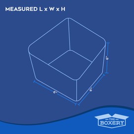 The Boxery Foil Insulated Box Bubble Liners for Shipping Perishables 6 x 6 x 6" – Pack of 100 Thermal Bubble Mailers for Cold & Hot Food – Reusable Foil Lined Shipping Bags